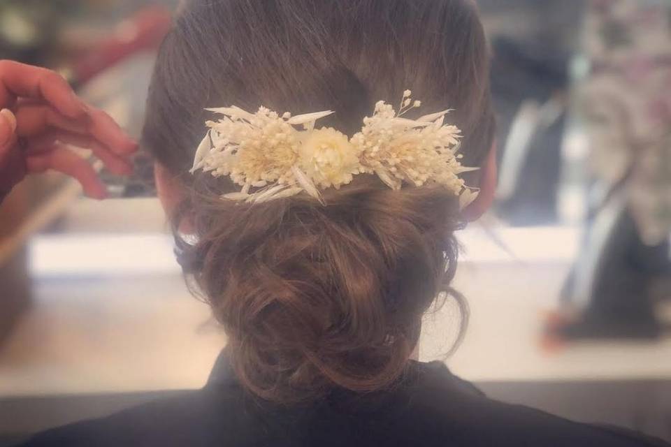 Chignon mariée