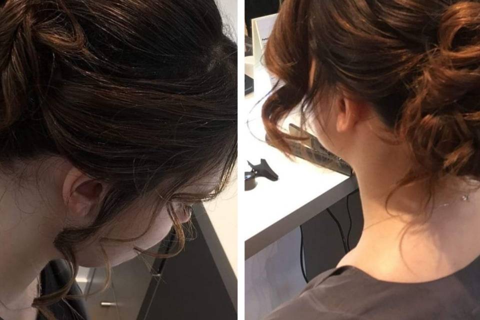 Chignons mariée