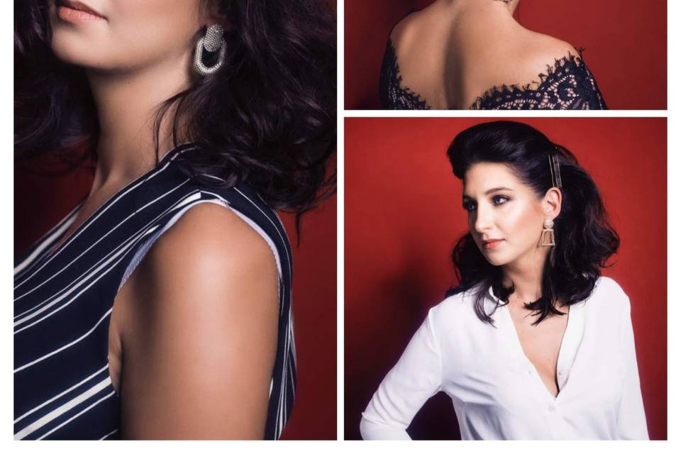 Coiffure shooing photos studio
