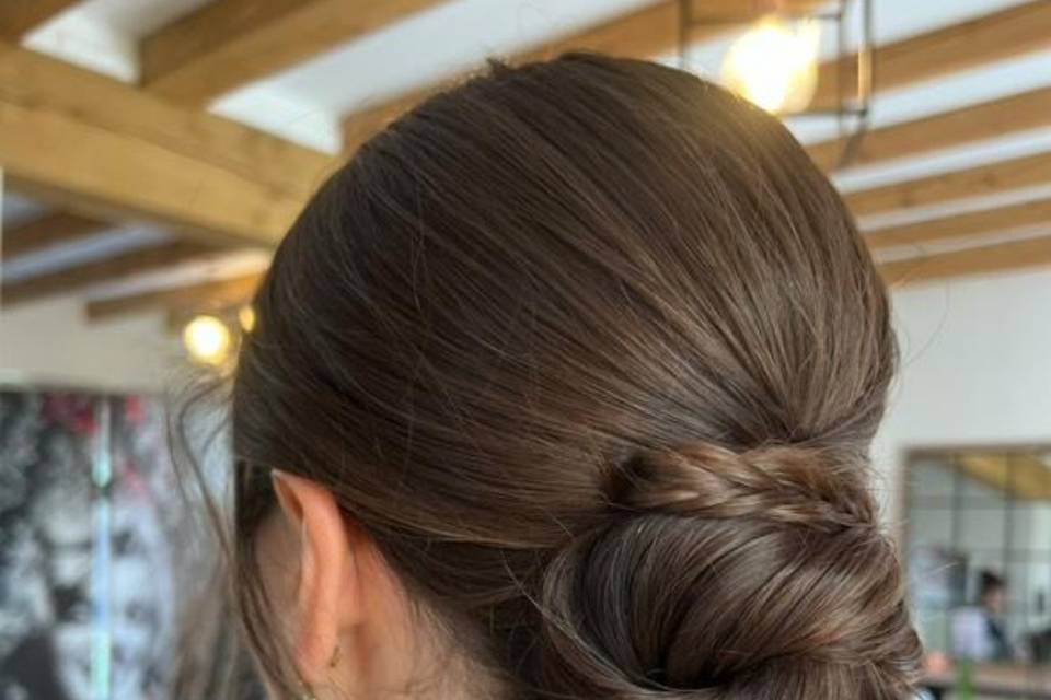 Chignon invitée