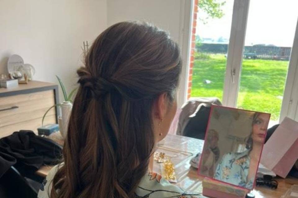 Chignon invitée