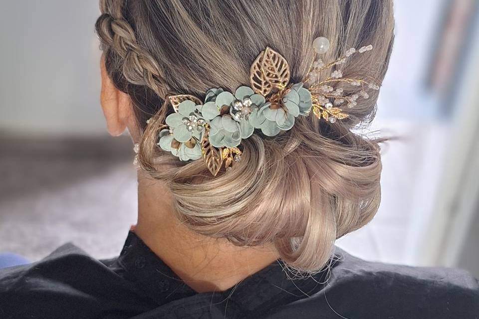 Chignon invitée
