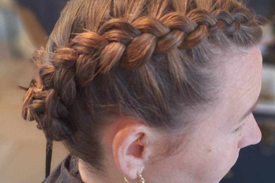 Chignon invitée