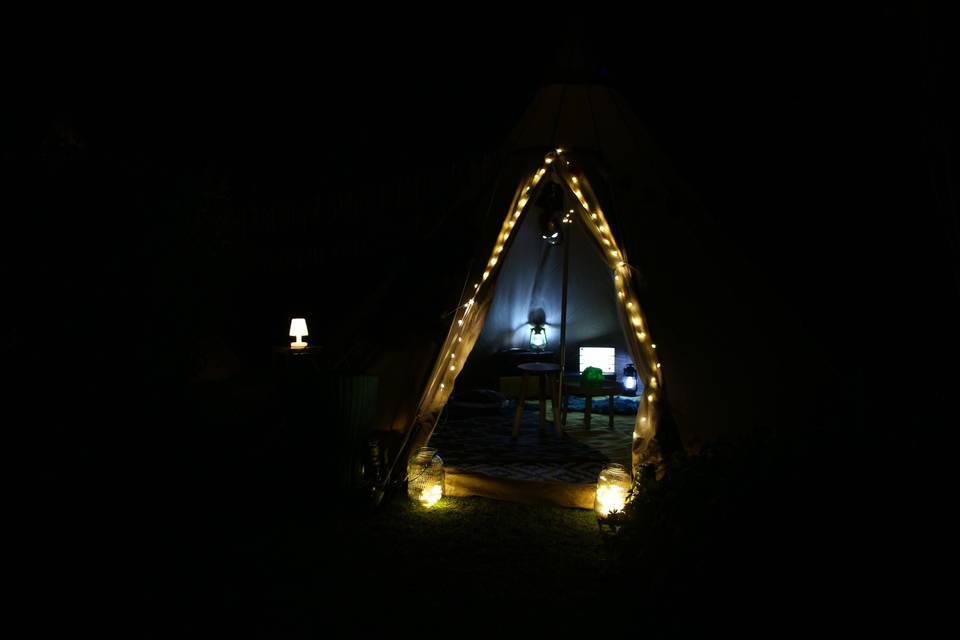 Tipi diamètre 400 - nuit