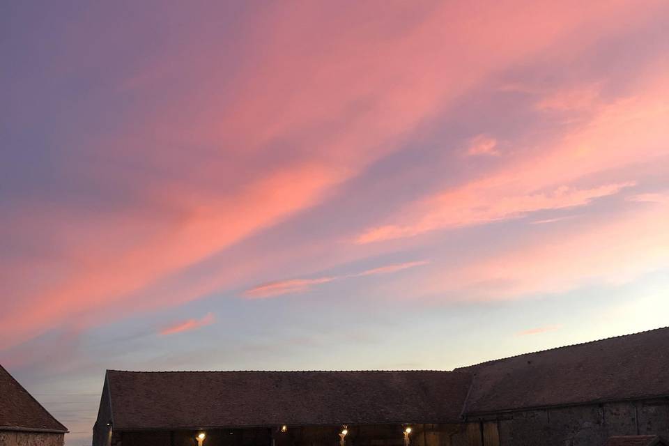 Couché de soleil un soir d’été