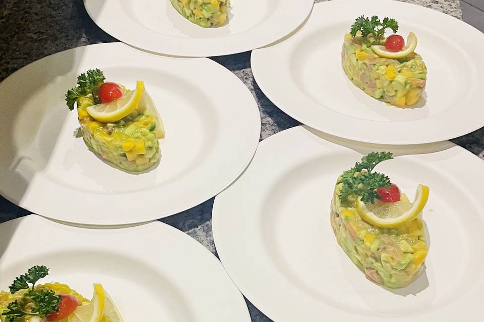 Tartare de saumon