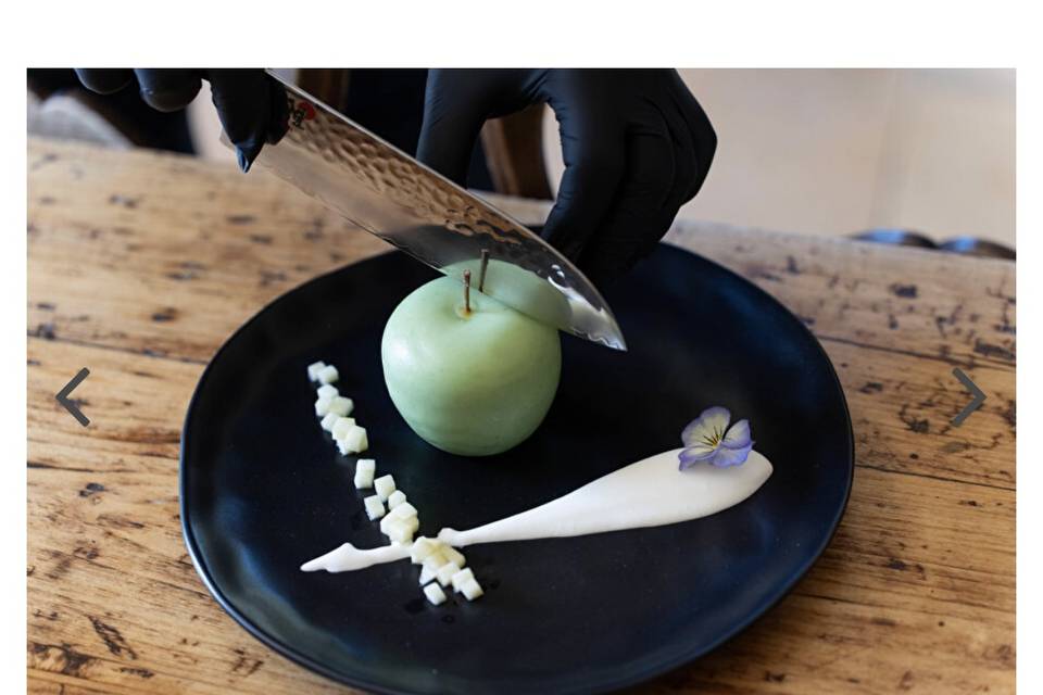 La pomme en trompe l’œil