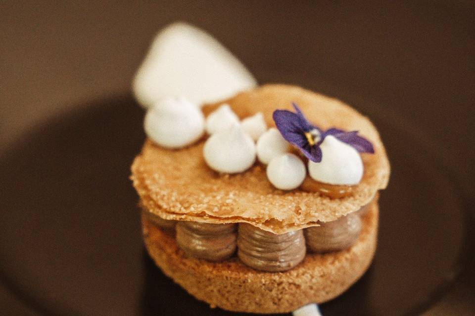 Sablé ganache chocolat