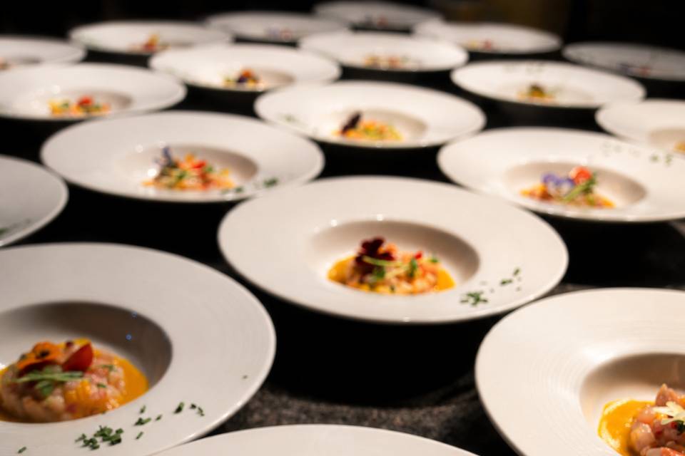 Tartare de daurade aux agrumes