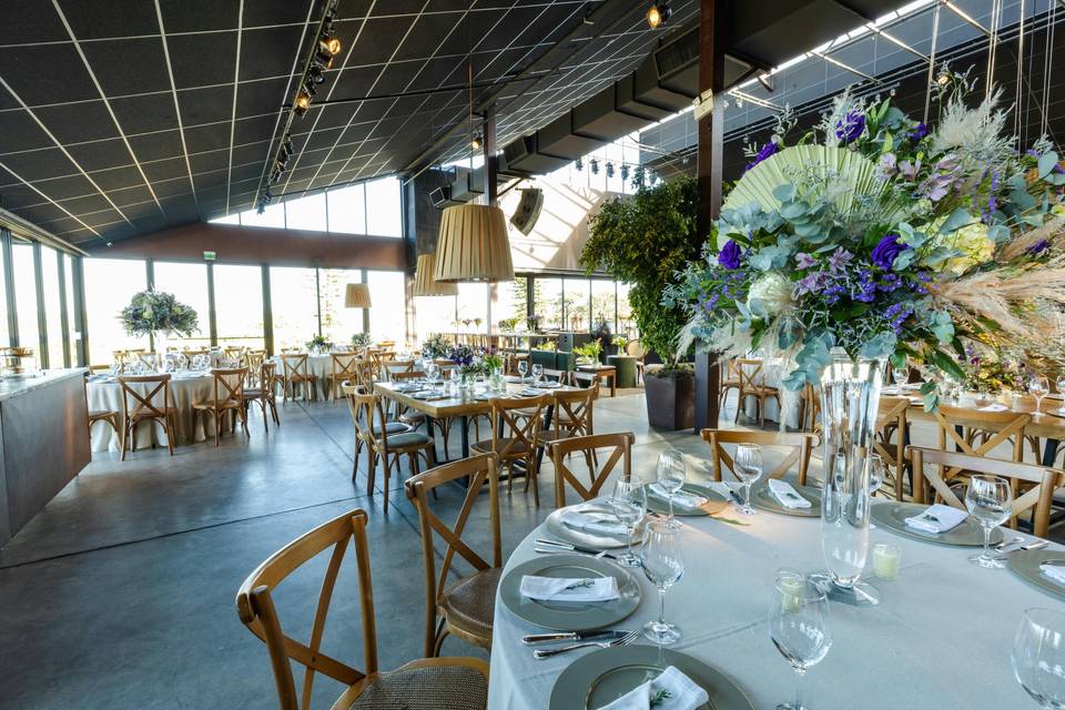 Salle de mariage raffinée