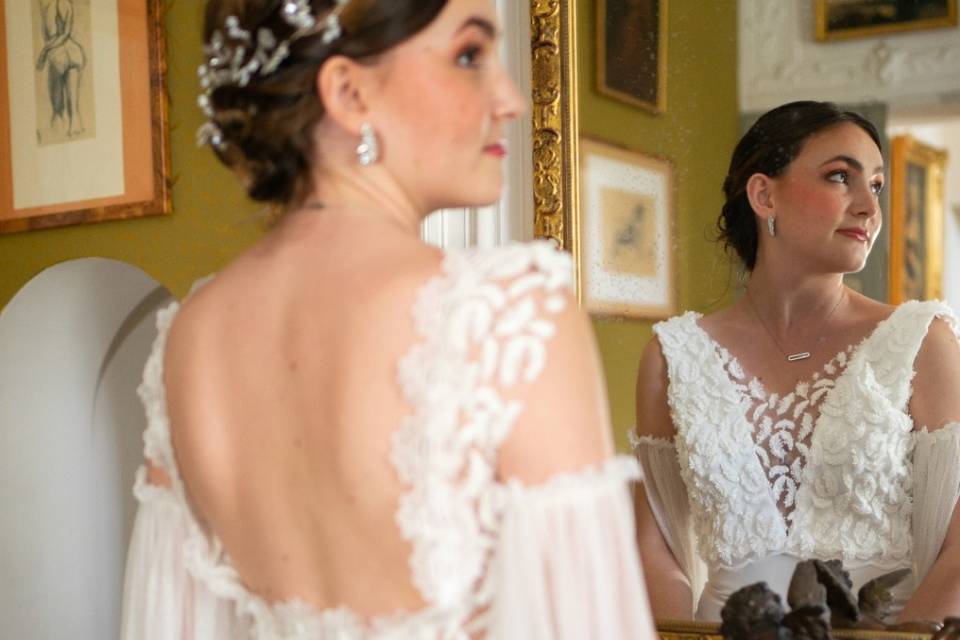 Dos de la robe