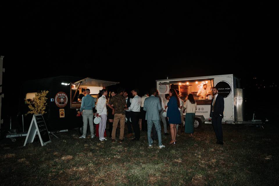 Repas Food-truck au domaine