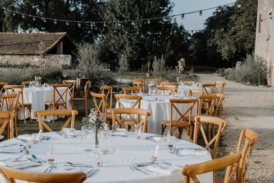 Diner en extérieur