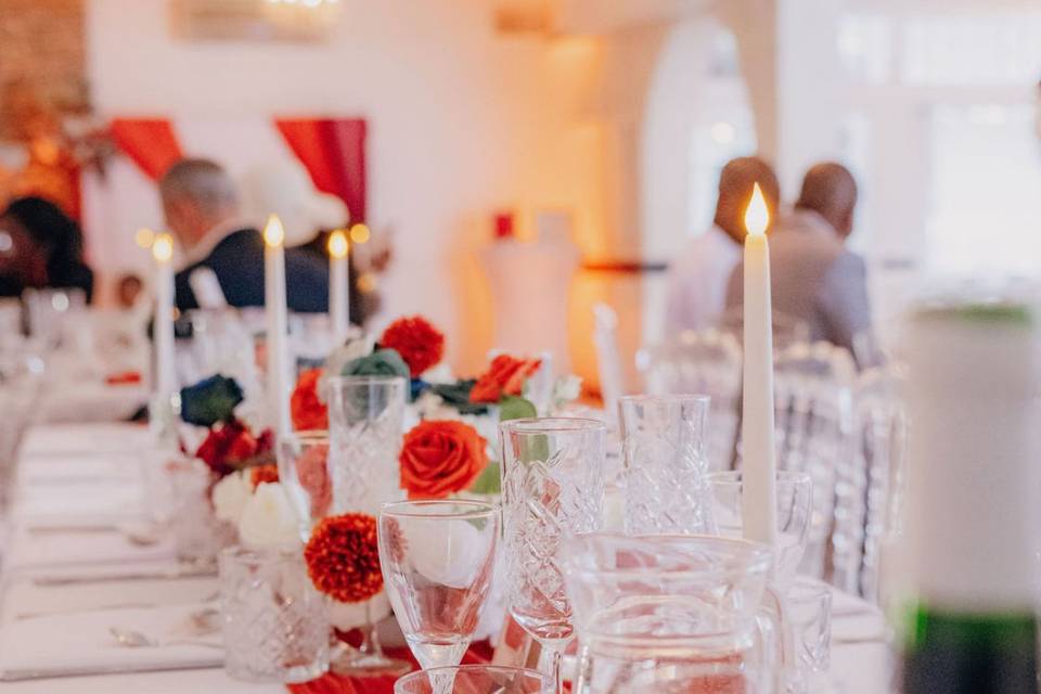 Mariage Terracotta-bleu