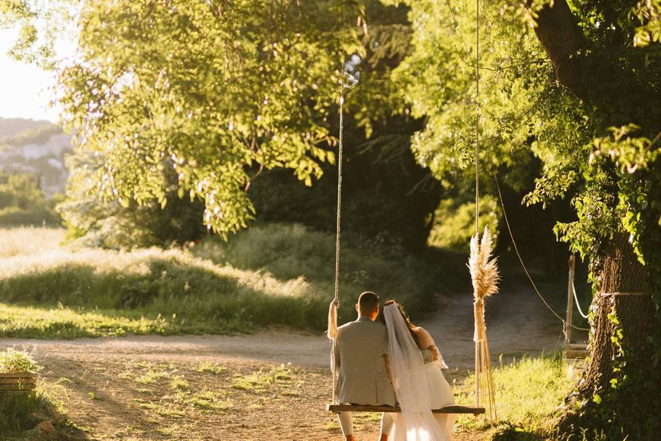Photo de couple - balançoire