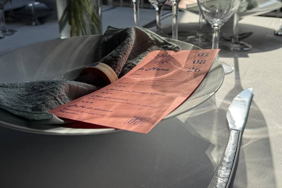 Art de la table