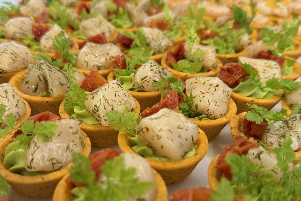 Bouchée cocktails