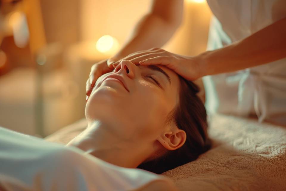Massage visage