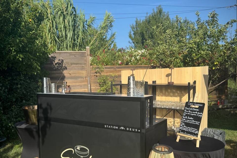 Notre bar à cocktails mobile