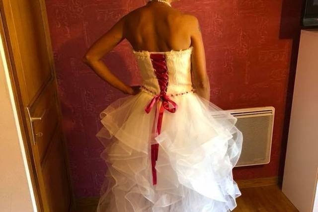 Thème bohème/coiffure/mariée