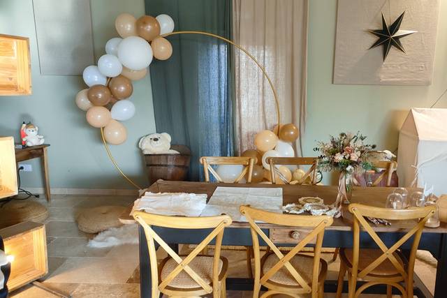 Arche à ballons table enfants