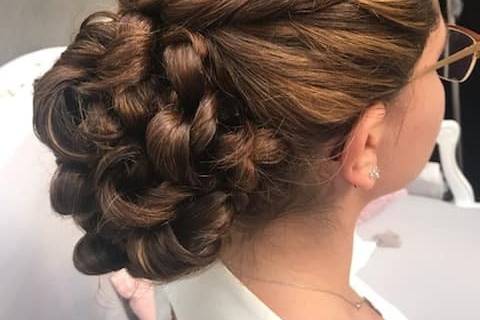 Thème chic/ coiffure/mariée