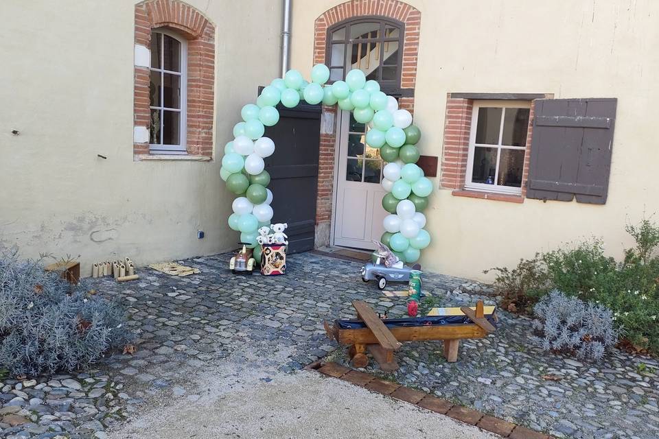 Arche à ballons & kermesse
