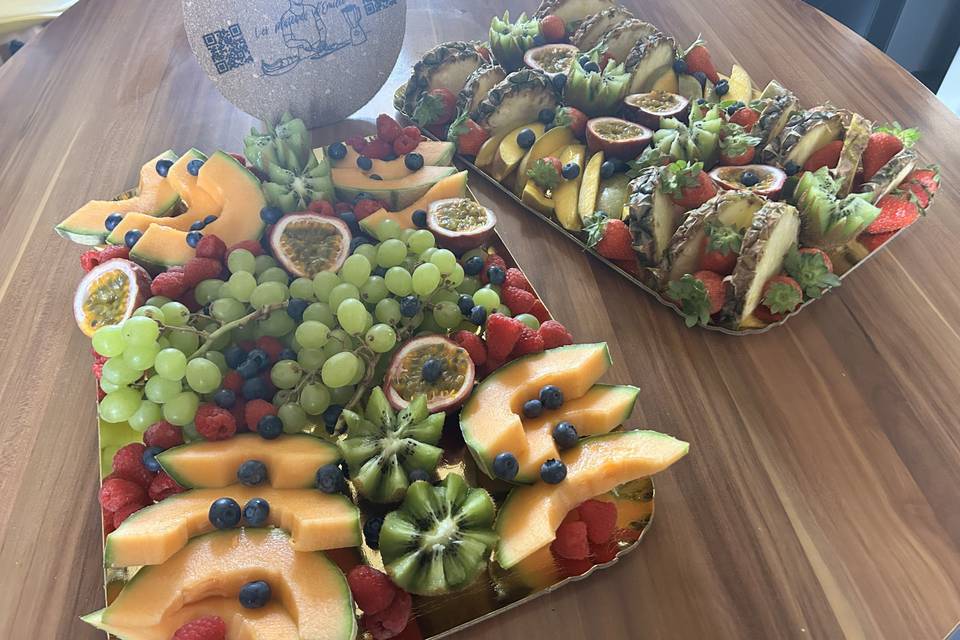 Plateaux fruit de saison