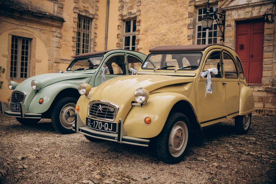 Mariage en 2CV (2)