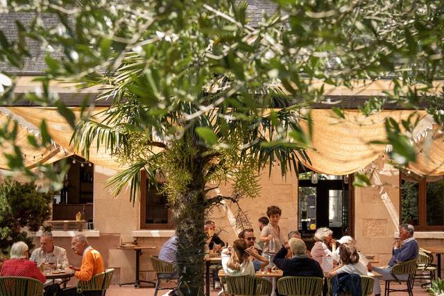 La terrasse du restaurant
