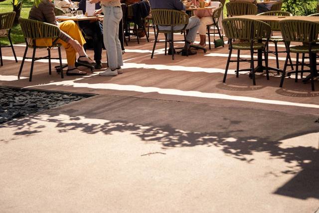 La terrasse du restaurant