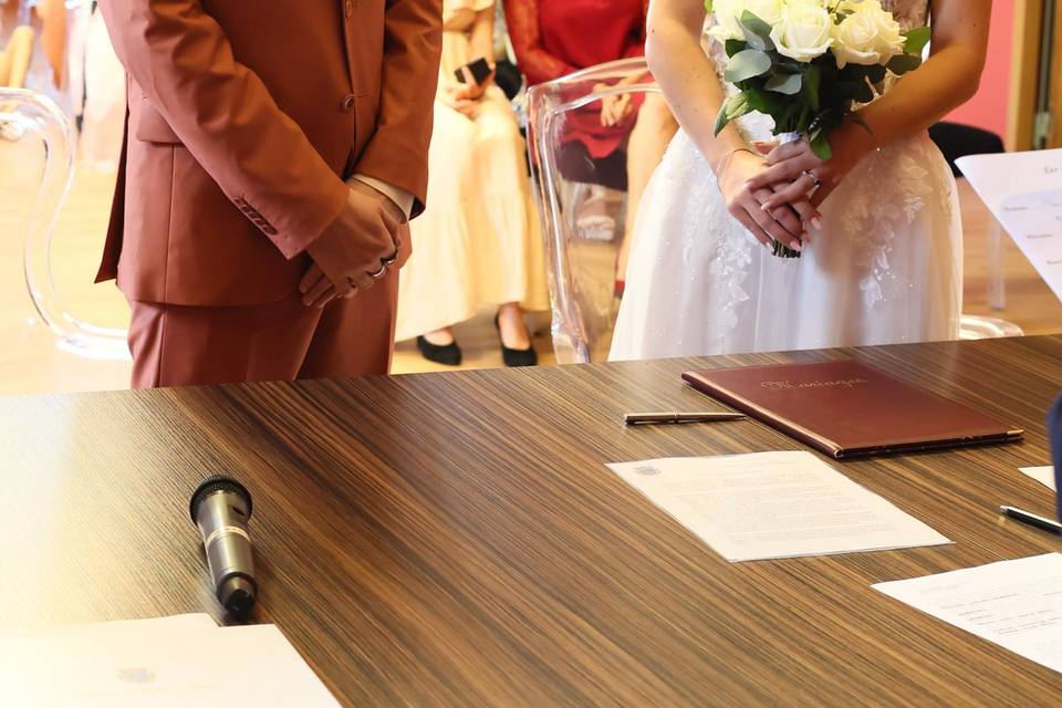 Cérémonie mariage