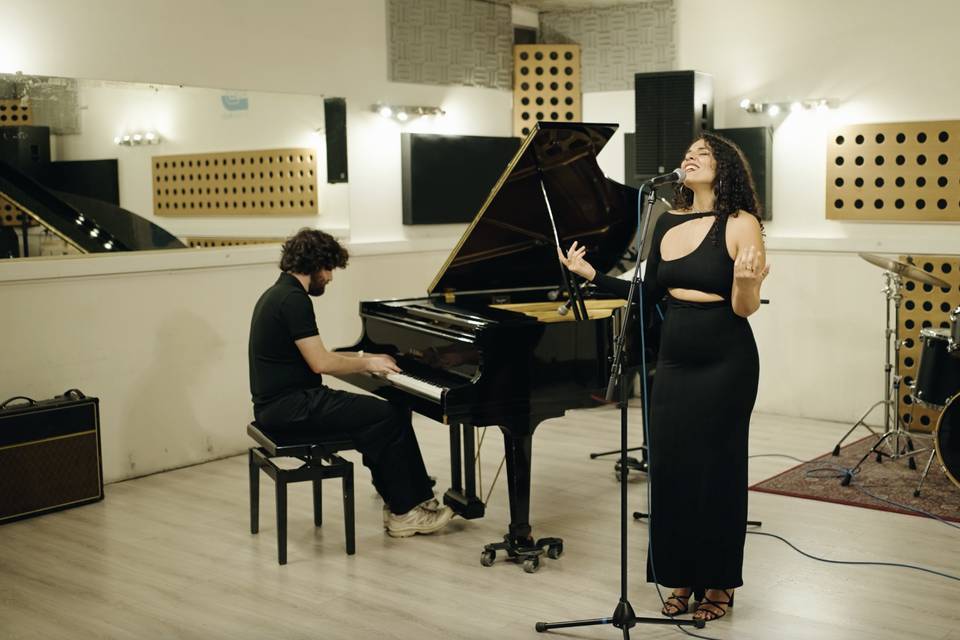 Carine et Louis duo élégant