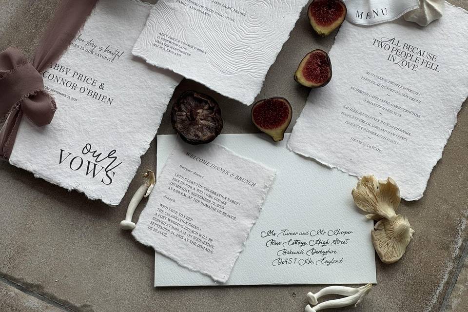 Papeterie sur mesure