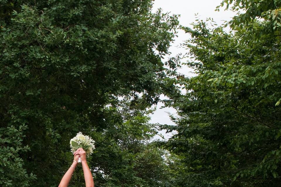 Lancer de bouquet