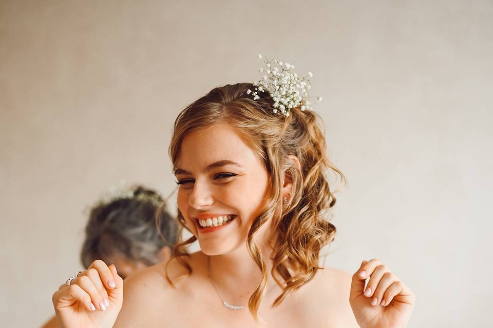 Portrait doux et chic