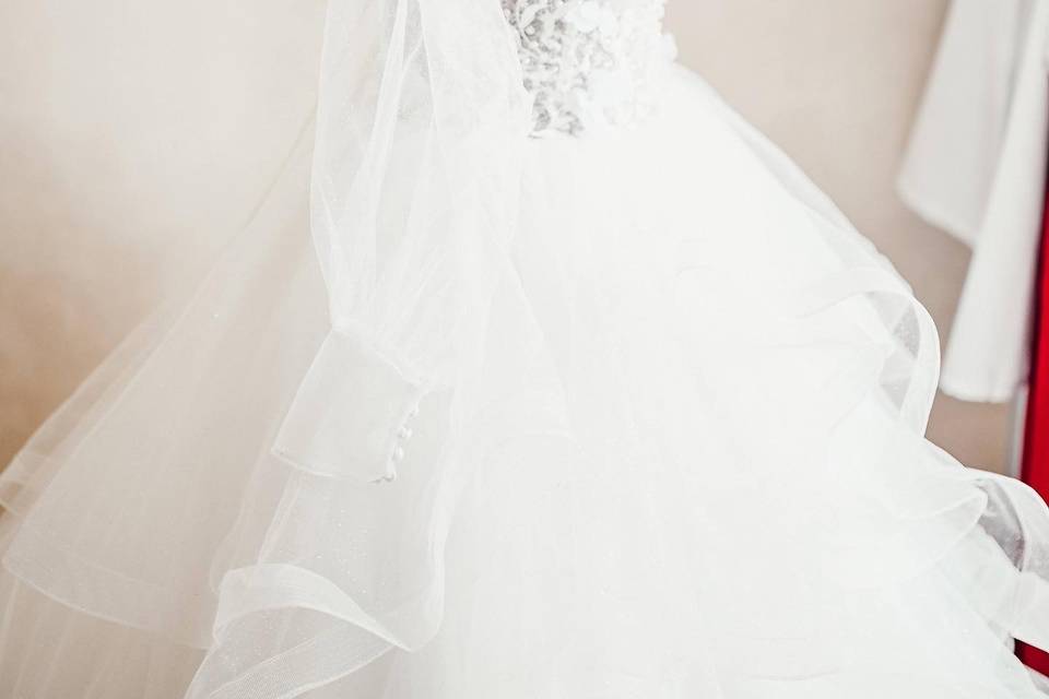 Détail de la robe