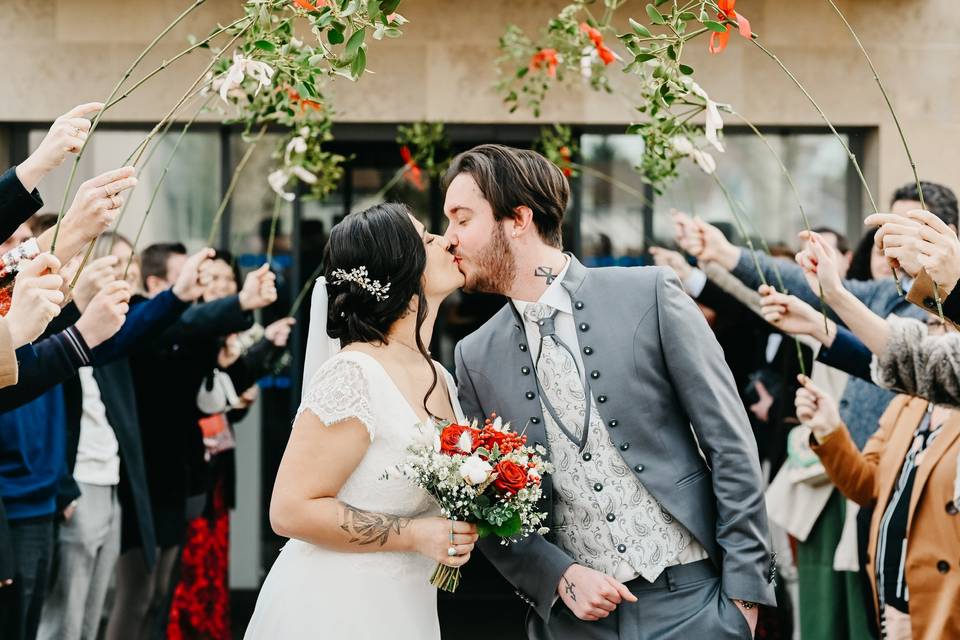 Mariage au grand air