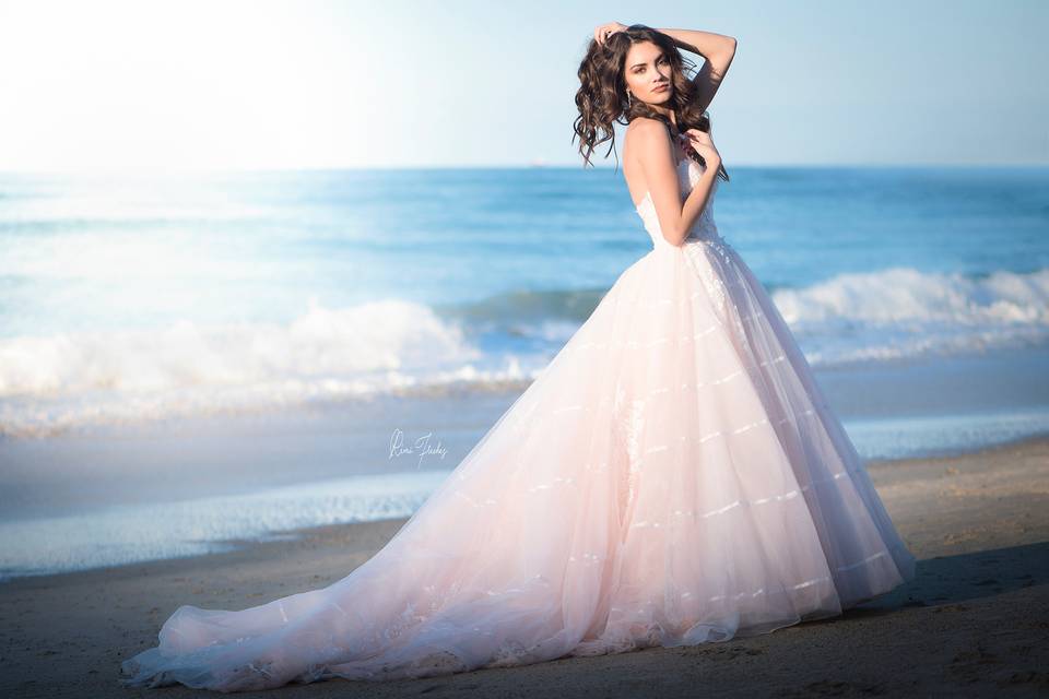 La mariée rayonnante