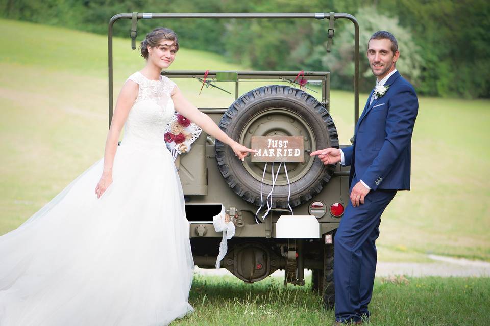 Mariage au grand air