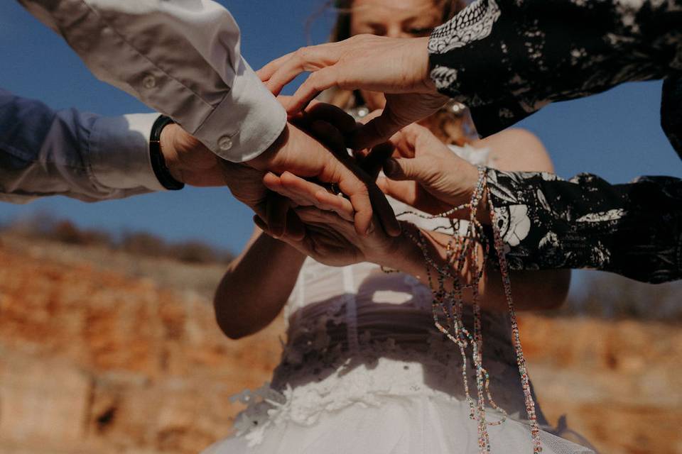 Handfasting perles