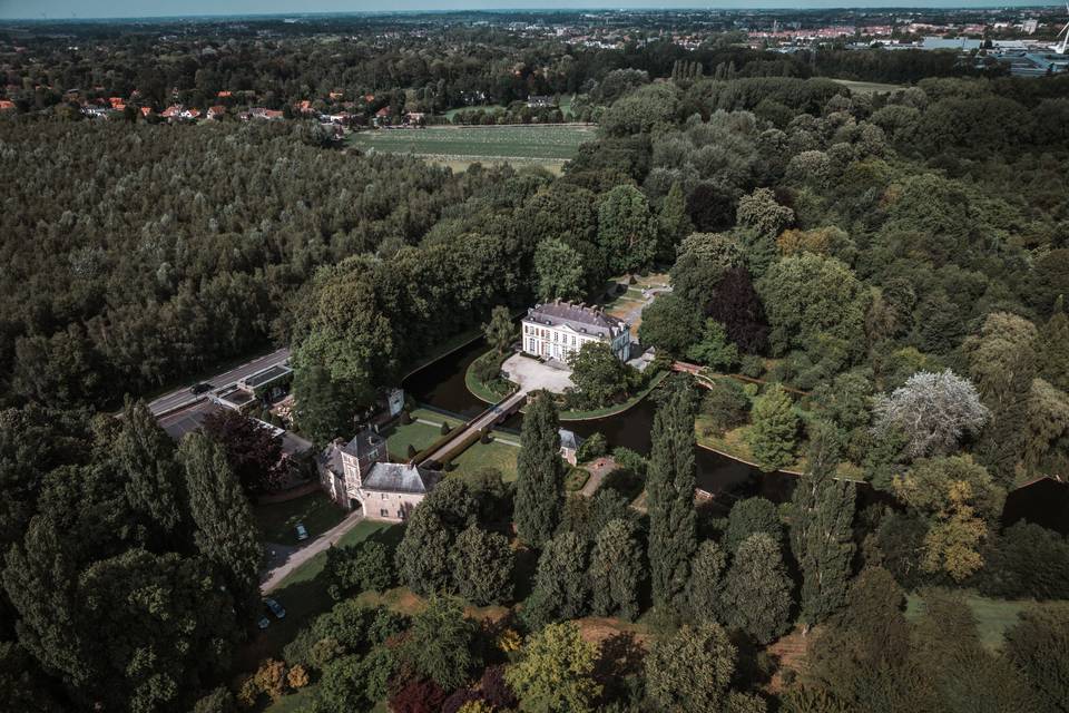 Photo drone domaine