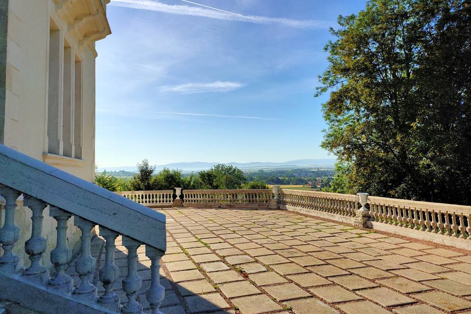 Vue de la terrasse