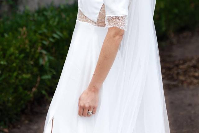 Robe et voile Marine