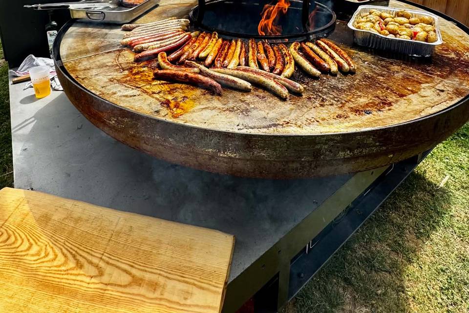 Brasero cuisson