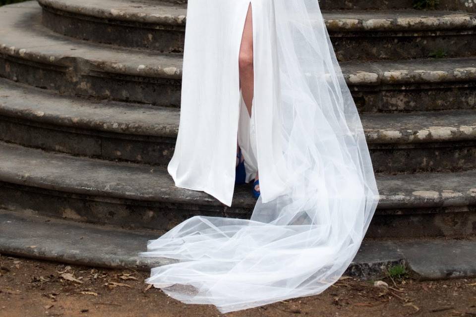 Robe et voile Marine