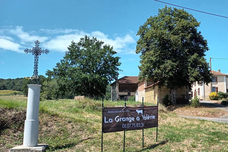 Arrivée domaine
