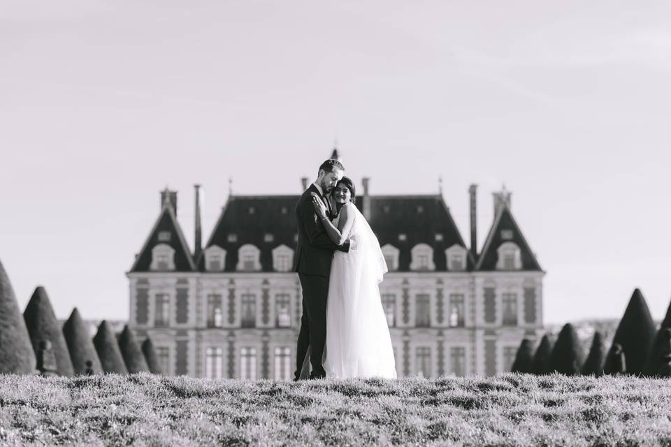 Le couple au parc de Sceaux