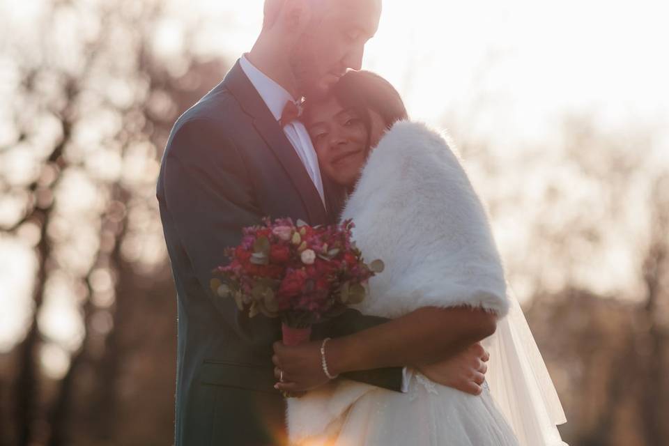 Le couple au parc de Sceaux