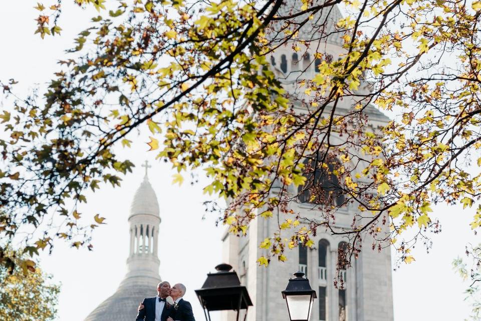 Séance couple à Montmartre
